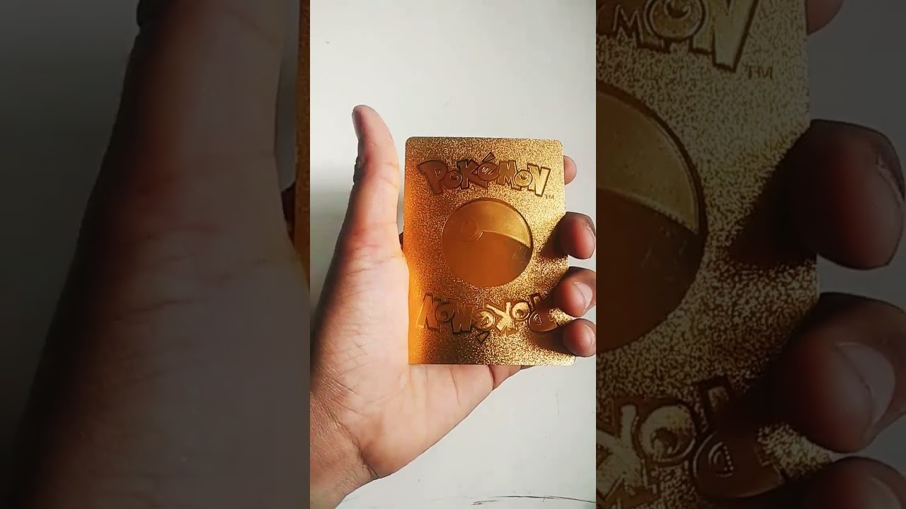 Pokemon card Golden Charizard GX 😱 #pokemon #shorts #viral #subscribe