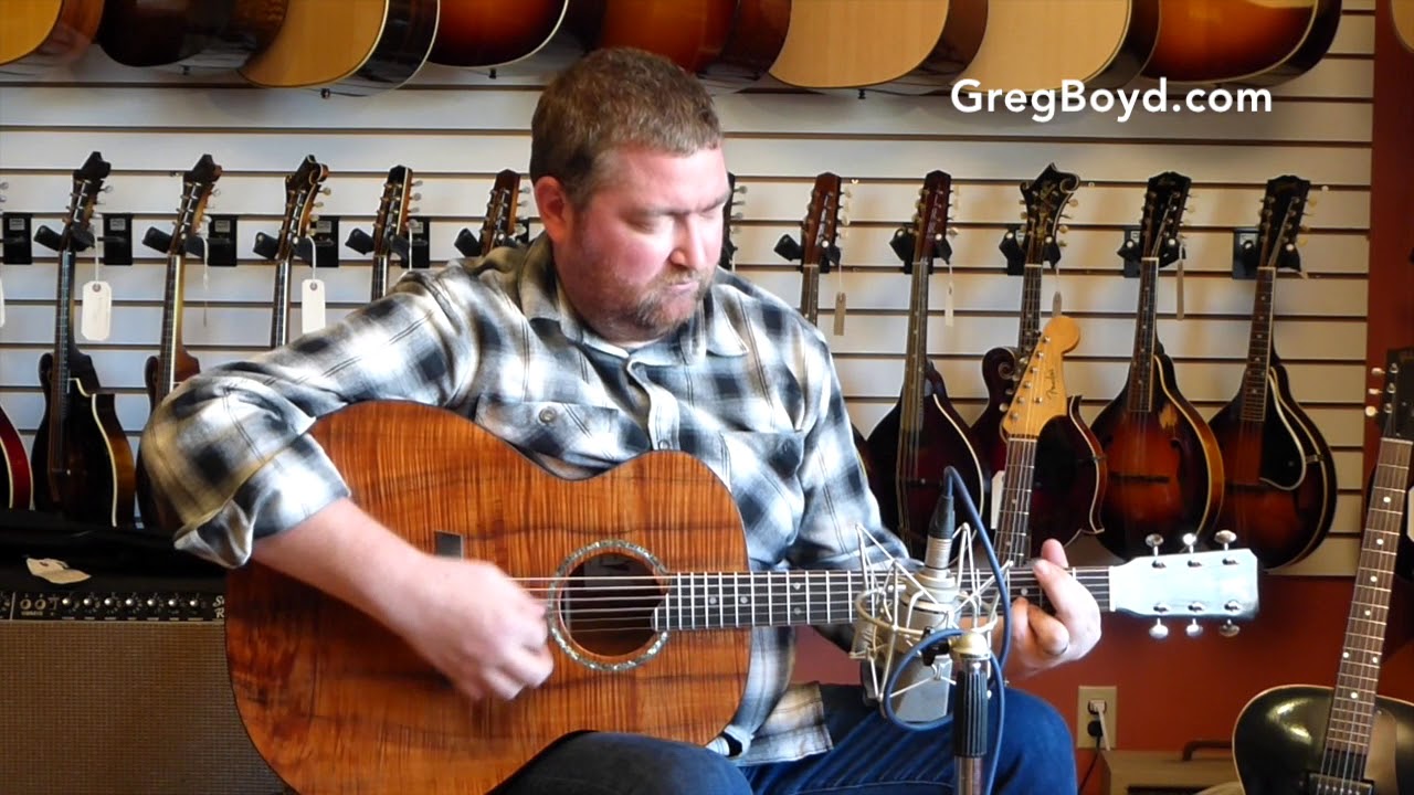 New Bent Twig Medium Jumbo Koa Guitar