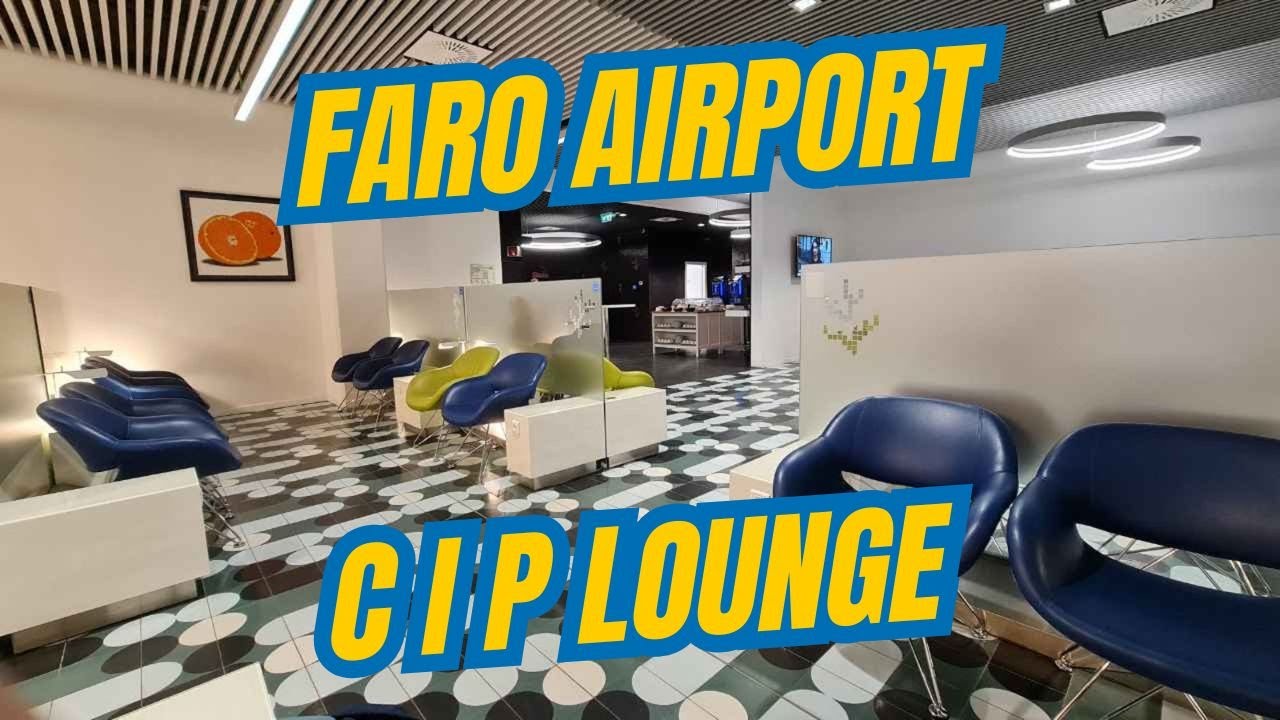 Faro Airport CIP Lounge (Non-Schengen) Algarve, Portugal. Full Walkthrough Tour.