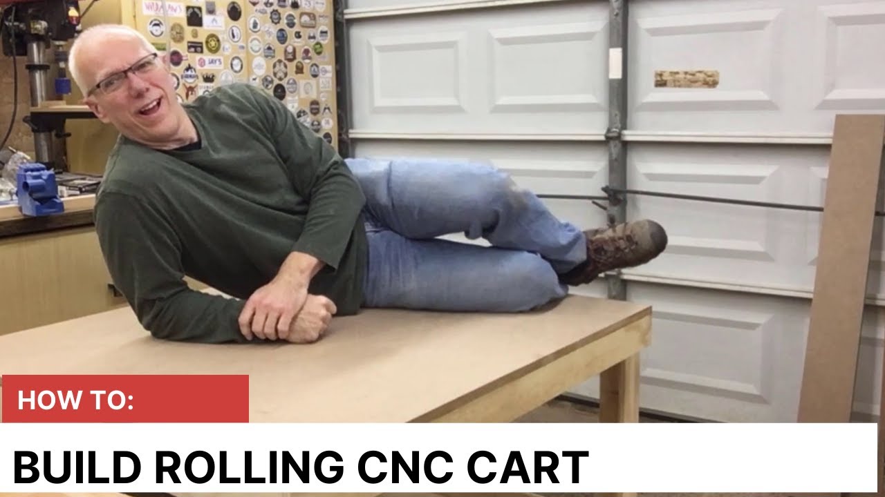 How to Build CNC Cart / Workbench for under $100.