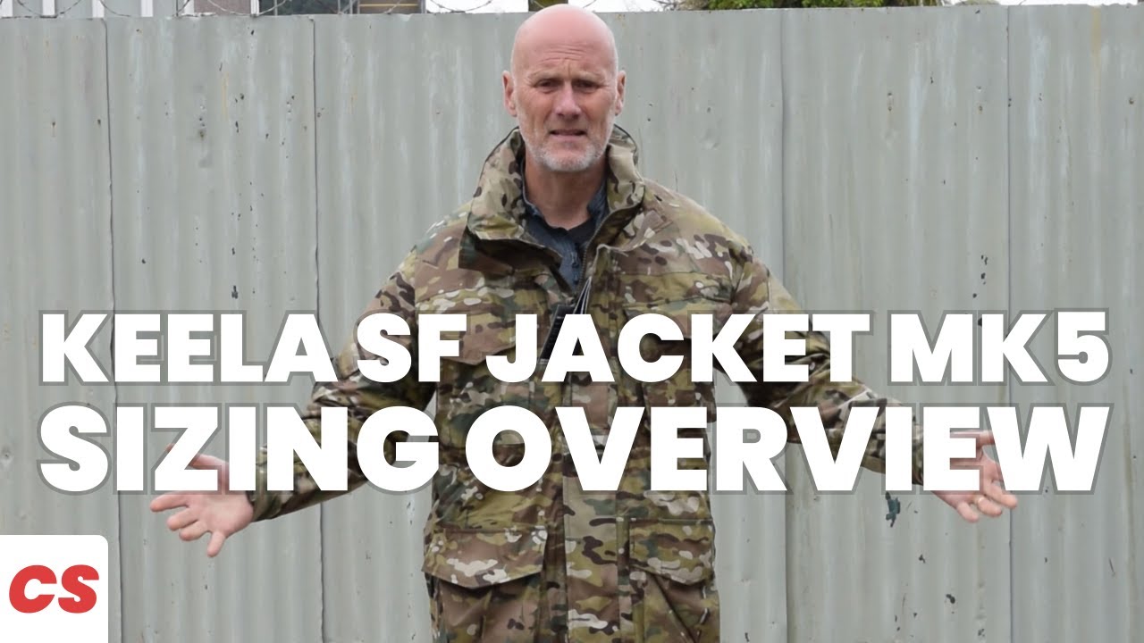 Keela SF Jacket MK5 Sizing Overview | Camouflage Store