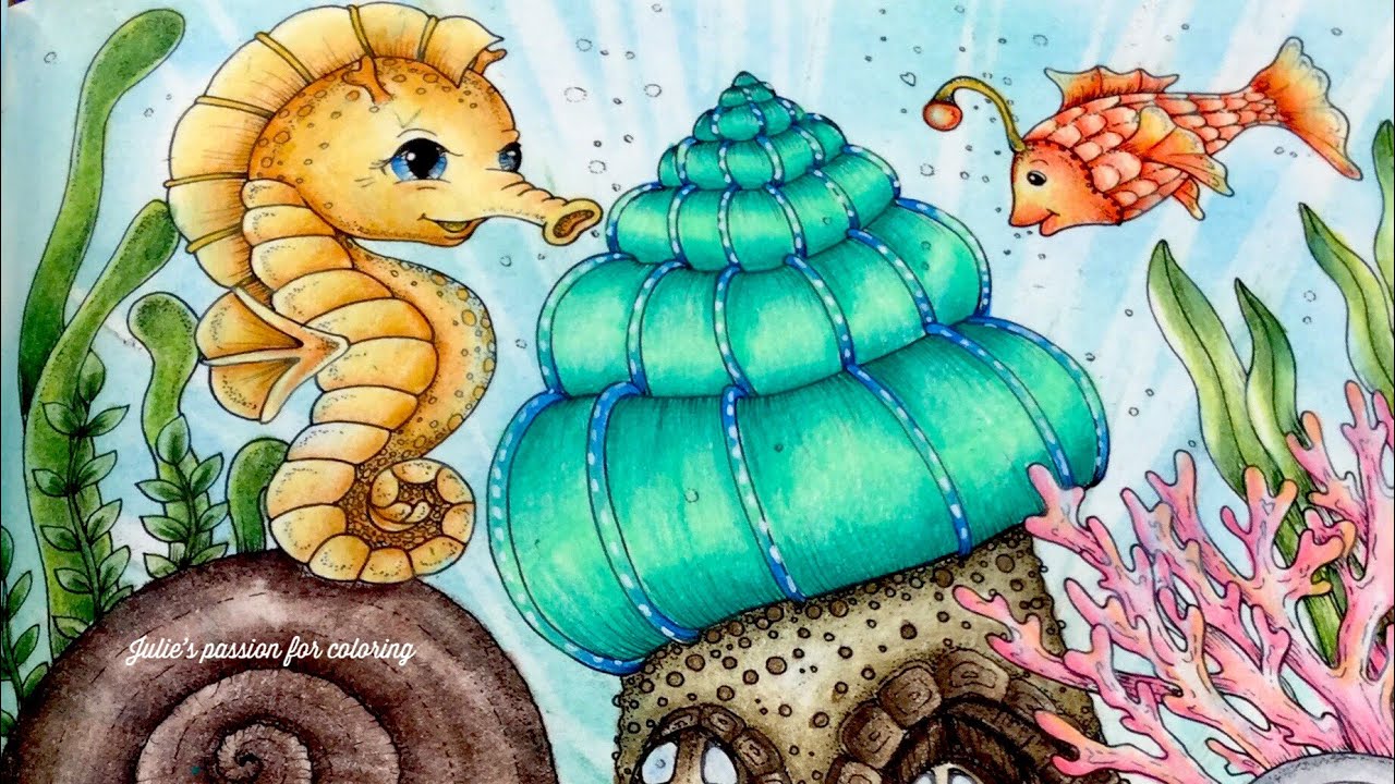 FAIRY CELEBRATIONS by Klara Markova - prismacolor pencils - PART 2 color along