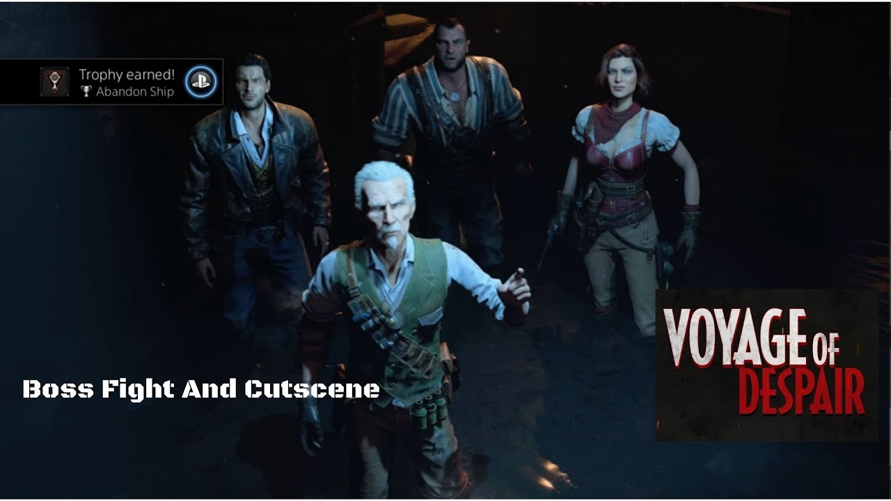 Voyage Of Despair Boss Fight And Cutscene. Black Ops 4 Zombies