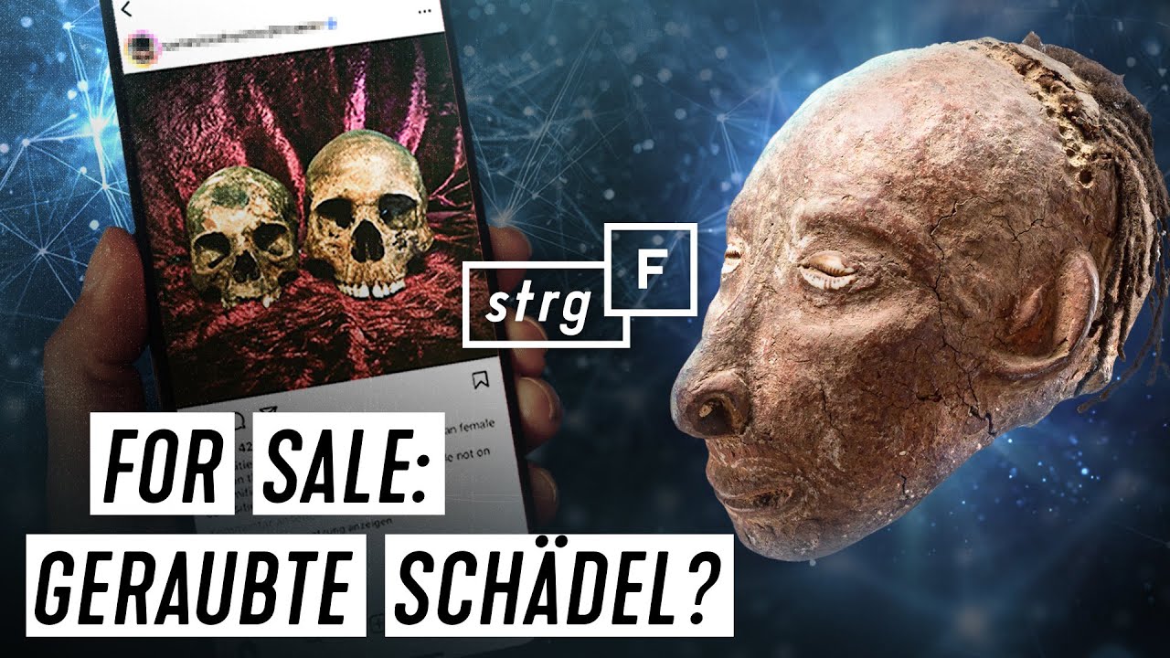 Handel mit Sch&auml;deln: Darf koloniales Erbe verkauft werden? | STRG_F
