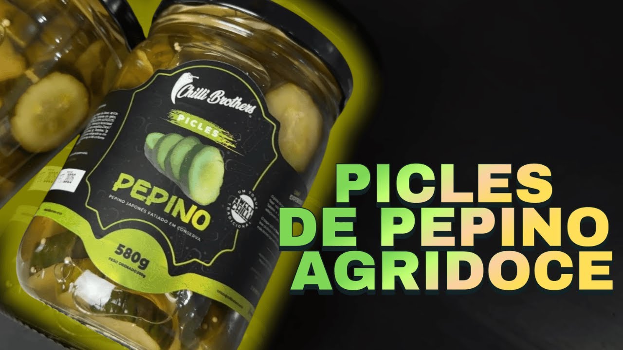 Aprenda a fazer O MELHOR PICLES DE PEPINO AGRIDOCE do mundo!