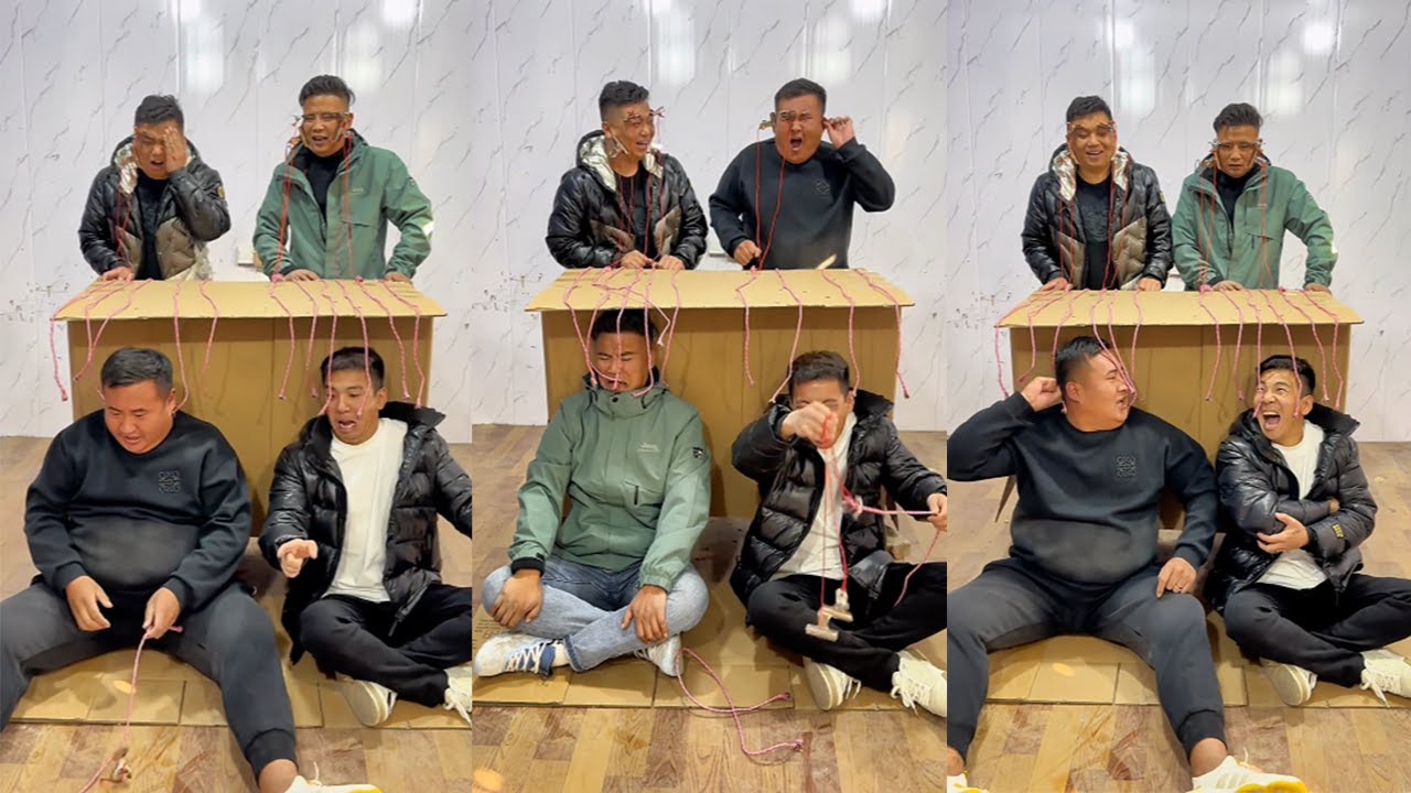 Steel Clamp Series Blind Guessing Challenge: Blind Pull, Team Edition#funny#hilarious
