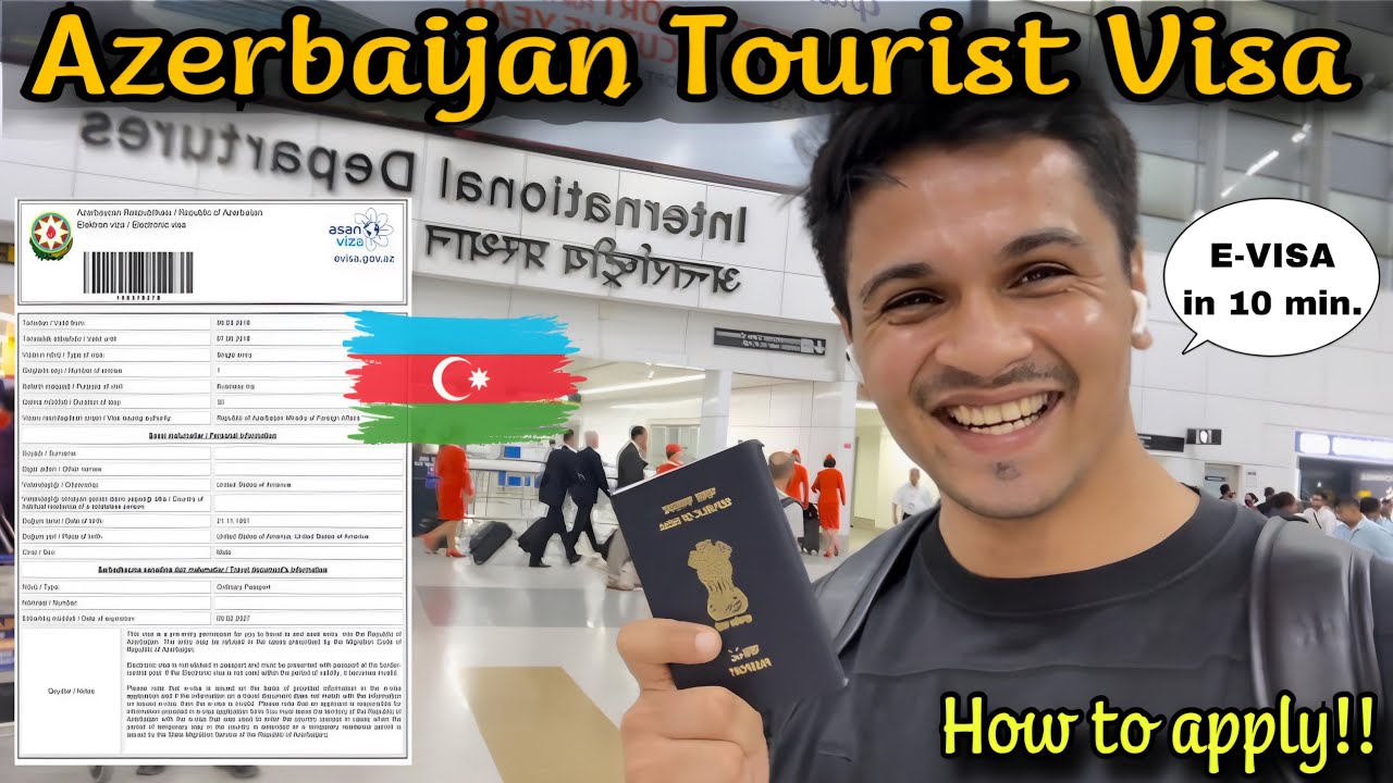 Azerbaijan Tourist Visa | HOW TO APPLY | complete guide