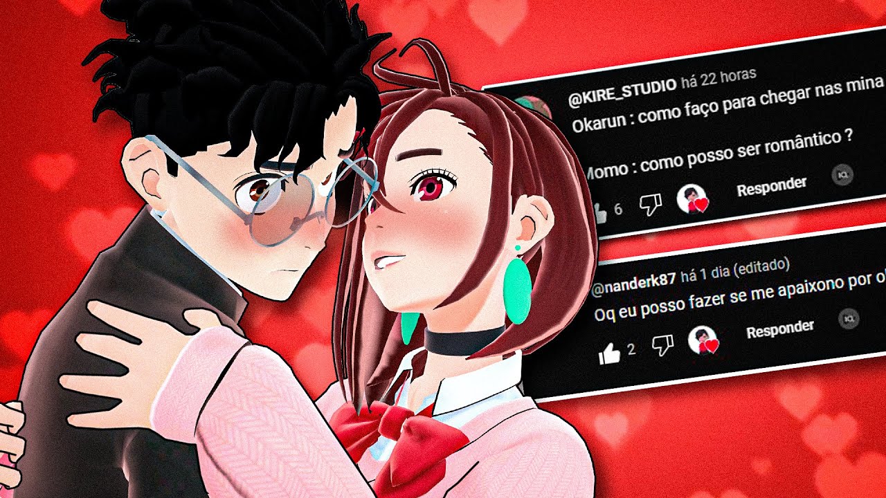 Momo Ayase e Okarun dão CONSELHOS AMOROSOS no Dan Da Dan Vr