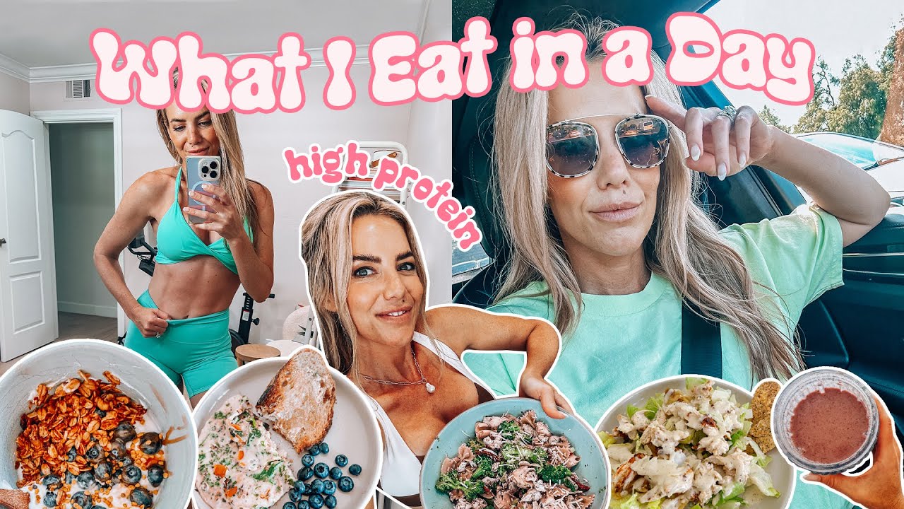 WHAT I EAT IN A DAY | Easy High Protein Meals for Weight Loss