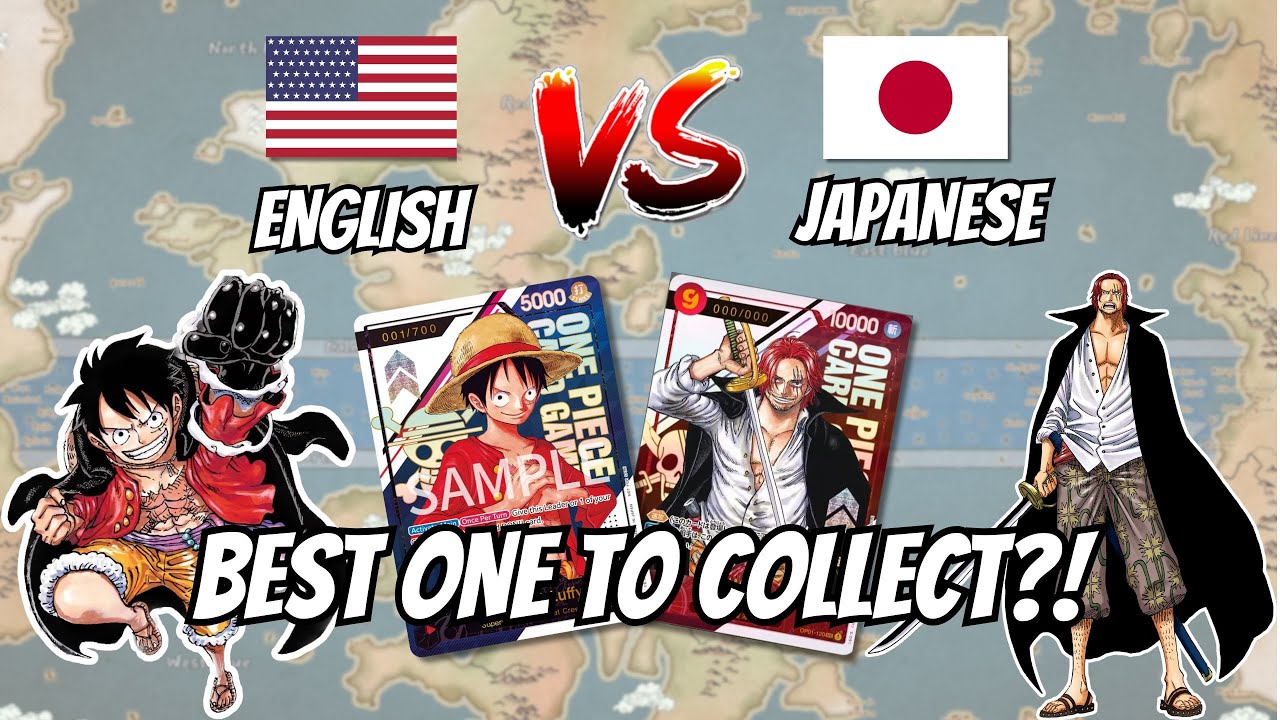One Piece TCG: English or Japanese? Which Should You Collect?