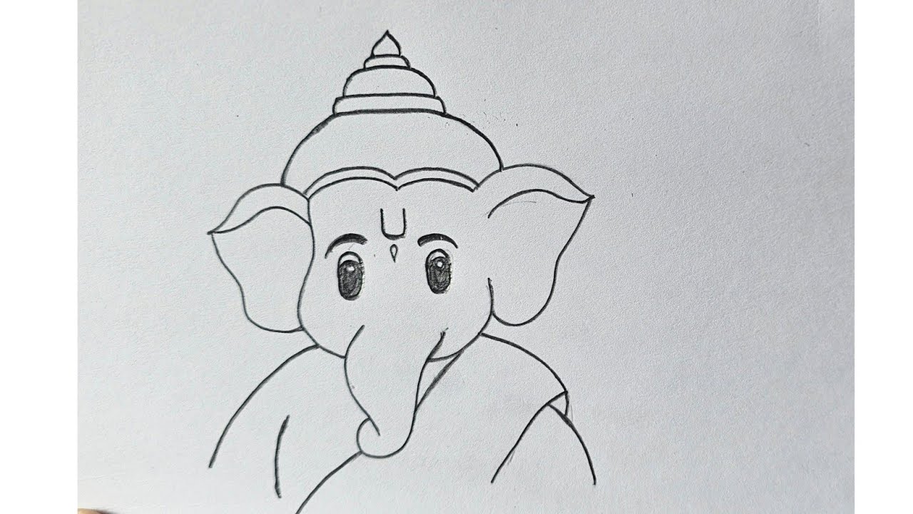 How to Draw Ganpati Bappa Drawing/ Easy Drawing #subscribe #viralvideo #youtubevideo #uploadvideos 
