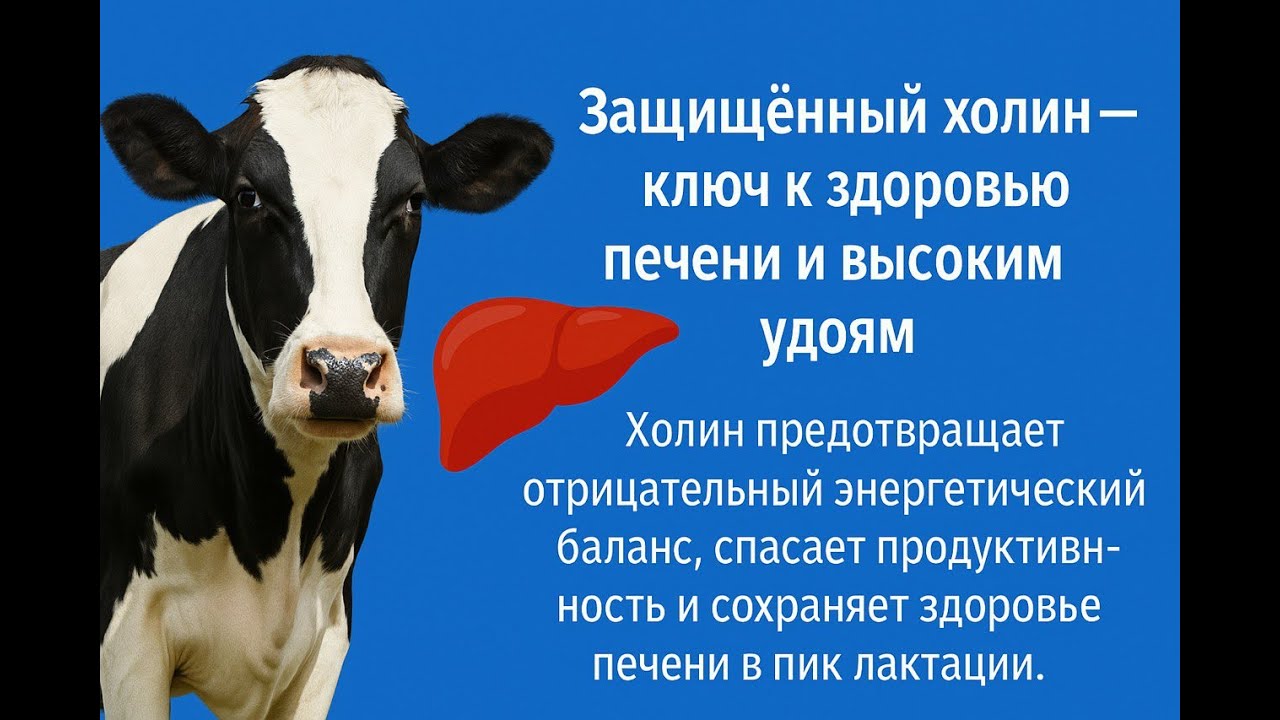 Добавка, которая защищает корову, и от кетоза, и от жировой дистрофии печени, и от мастита тоже.