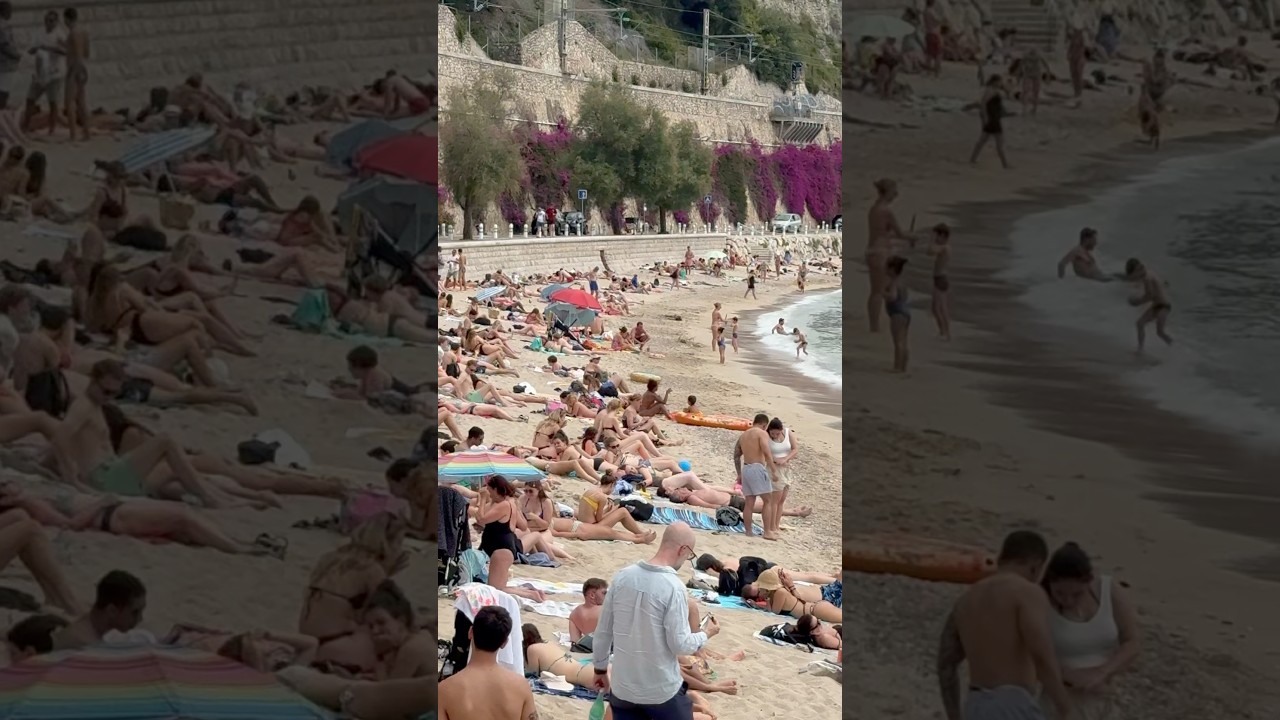 Villefranche-sur-Mer France: 4K Walk Along the French Riviera Beaches