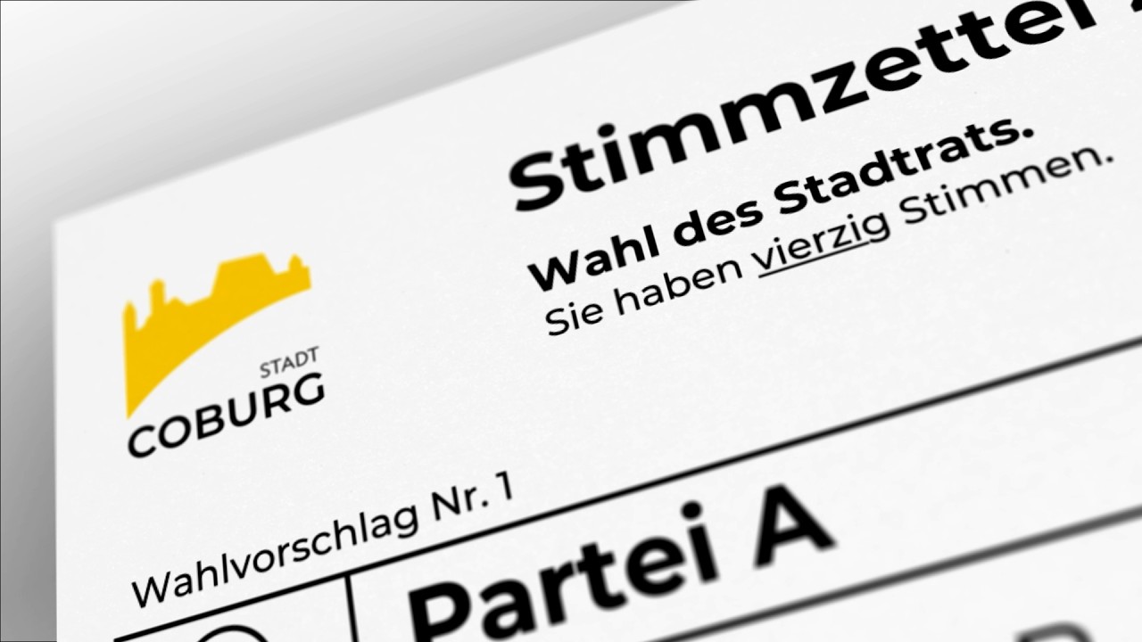 So wählt ihr Stadtrat und Oberbürgermeister*in
