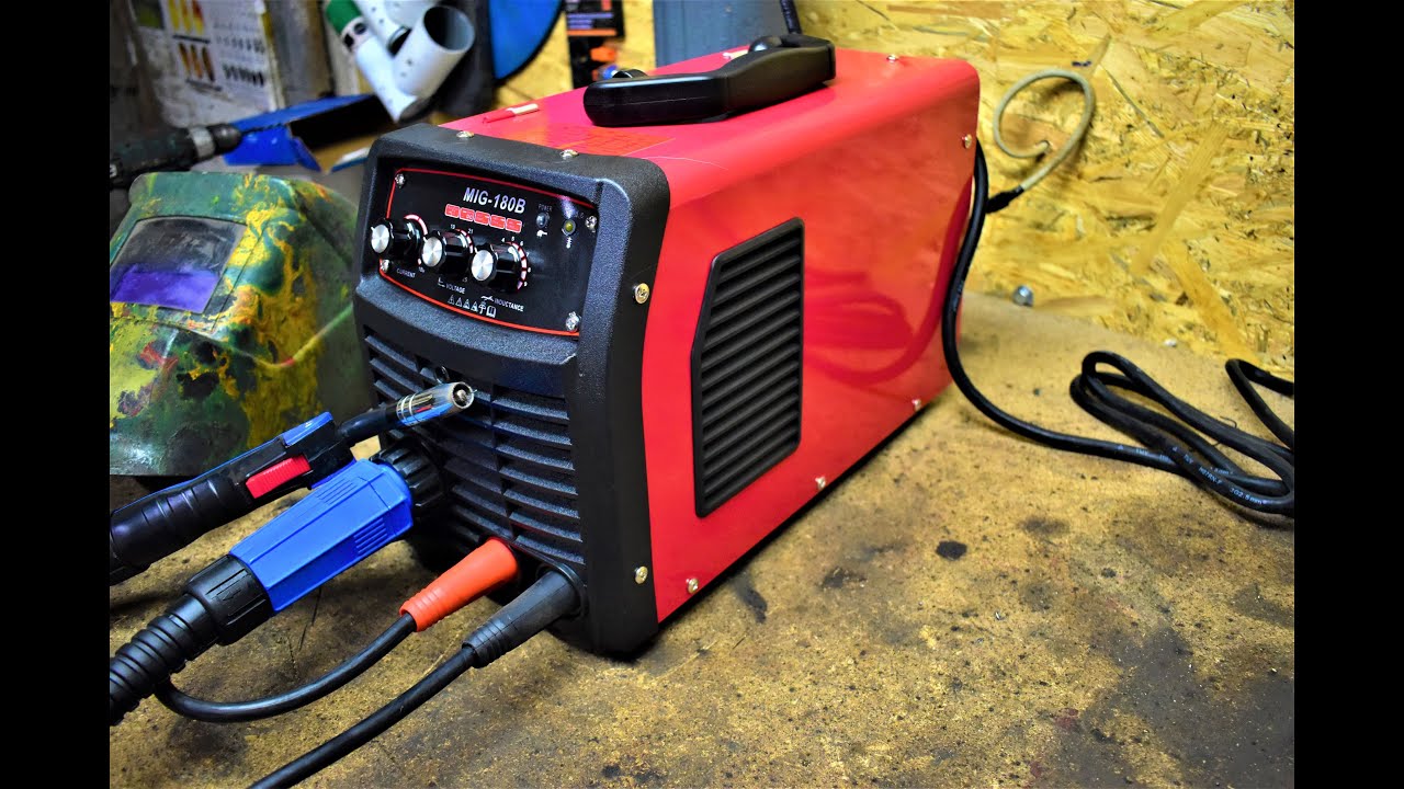 AGRINA MIG/MAG/MMA WELDING MACHINE-180B // CO2 Inverter MIG Welder // Review | Unboxing and Testing