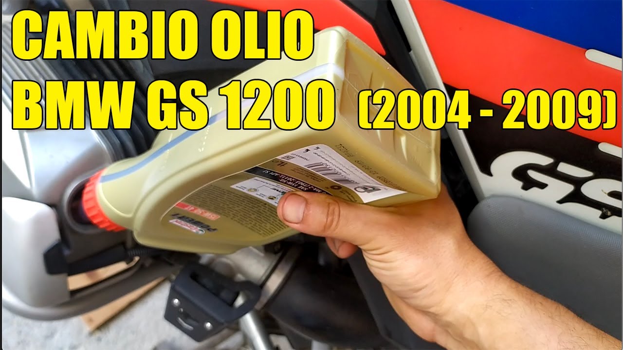 Cambio dell'olio BMW GS 1200 (2004 - 2009)