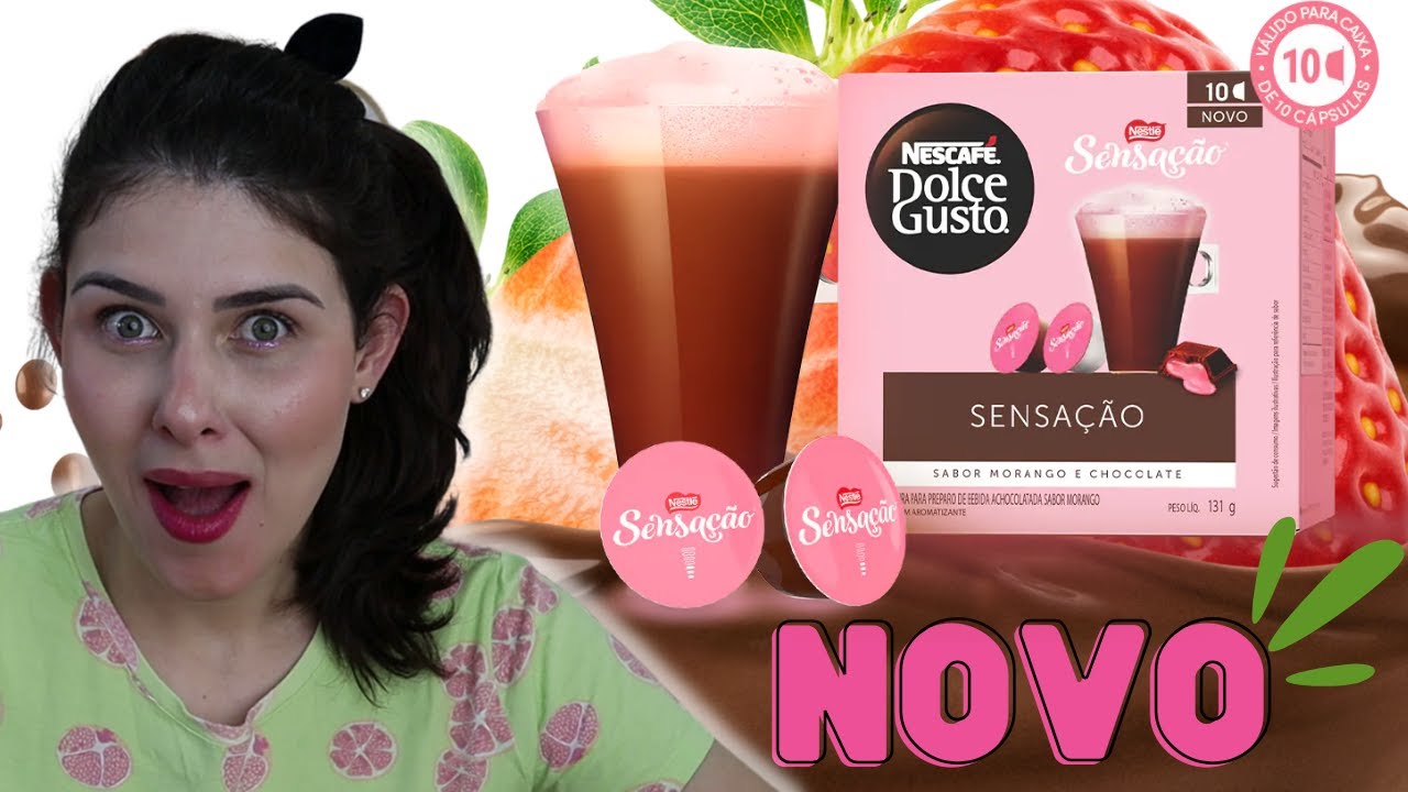 |LANÇAMENTO DOLCE GUSTO - CÁPSULA SABOR SENSAÇÃO|