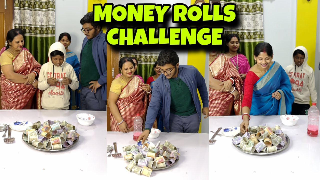 Flip The Bottle and Win Money Rolls | New Challenge Video | S Paul Family Challenges 