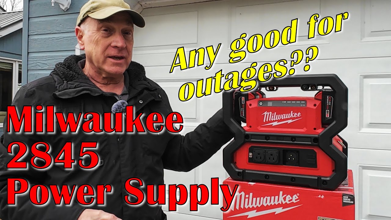 Блок питания Milwaukee 2845 Carry-On мощностью 3600 Вт/1800 Вт: обзор