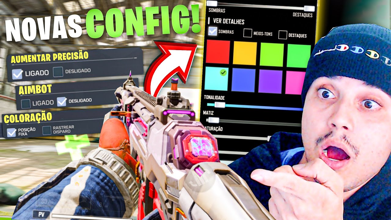 Atualizei TODAS as MINHAS CONFIGURAÇÕES no COD MOBILE... 🚨 O SEGREDO dos PROPLAYERS foi REVELADO !