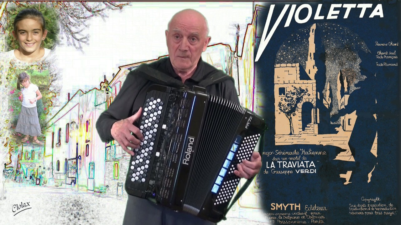 Violetta - tango accordéon.