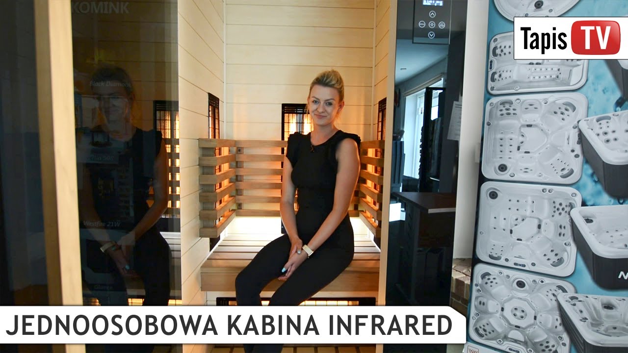 TAPIS.TV - JEDNOOSOBOWA KABINA INFRARED  - SAUNY - DOMKI OGRODOWE - PERGOLE - TAPIS.PL