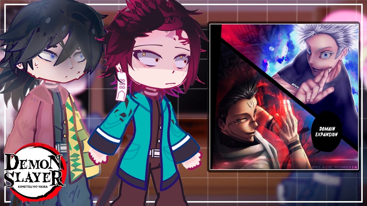 Demon Slayer React To Jujutsu Kaisen/Sukuna, Gojo | Demon Slayer