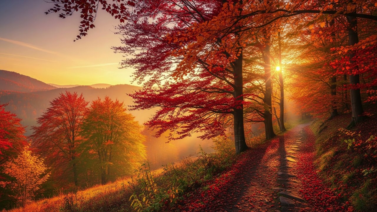 Cello Melodies in a Golden Autumn Forest | Relaxing & Peaceful Fall Music 🎻