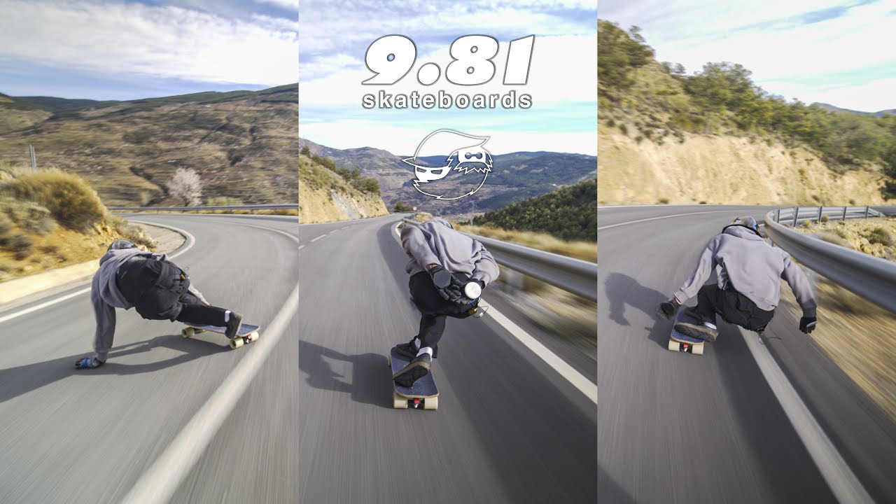 Yanis flying above 100 kph || Longboard Raw-Run