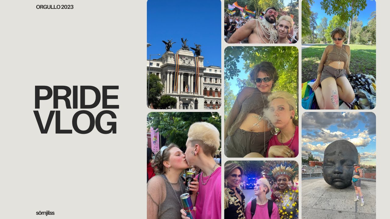 PRIDE VLOG: МЕСЯЦ ГОРДОСТИ В ИСПАНИИ | ПРАЙД ПАРАД В МАДРИДЕ | LGBT