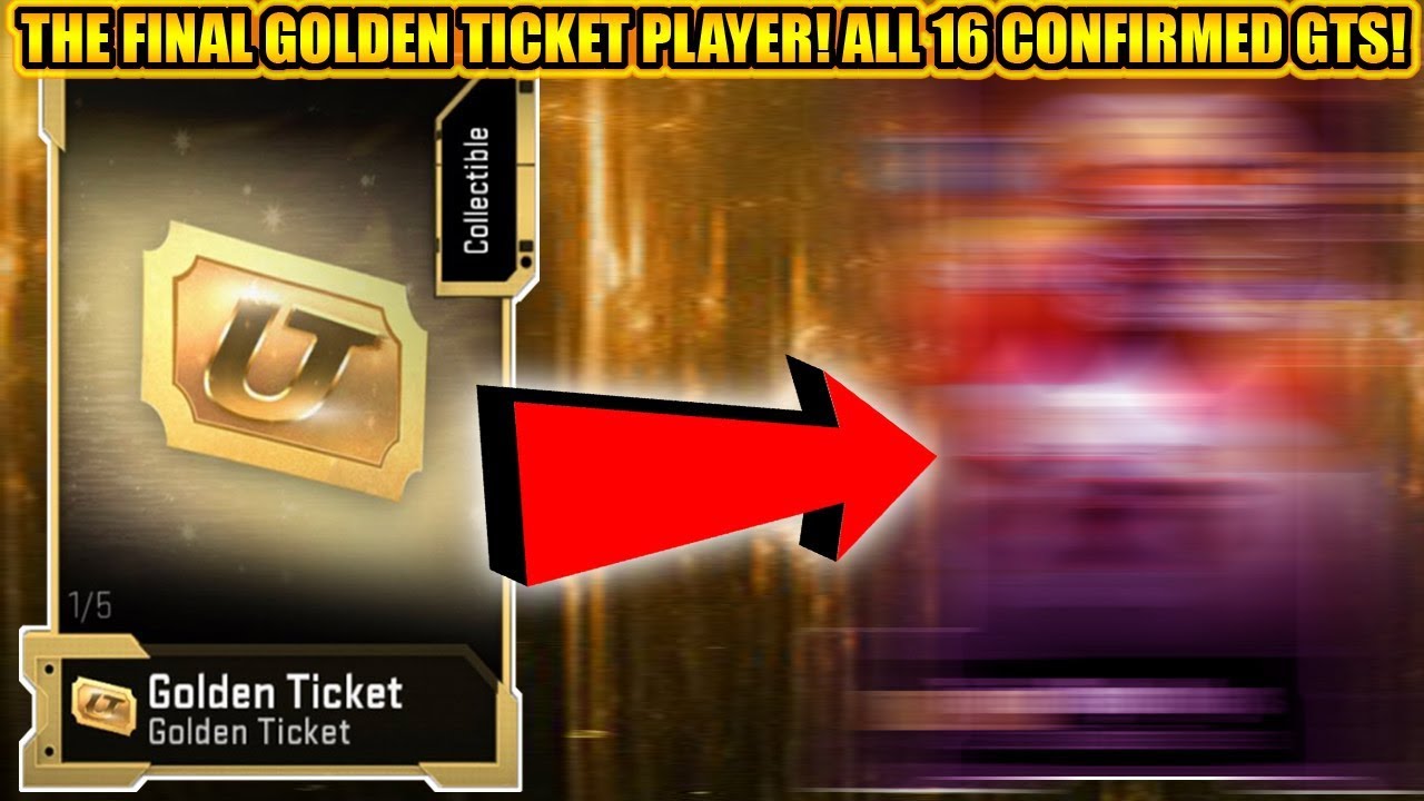 THE FINAL GOLDEN TICKET PLAYER! ALL 16 CONFIRMED GOLDEN TICKETS! | MADDEN 20 ULTIMATE TEAM