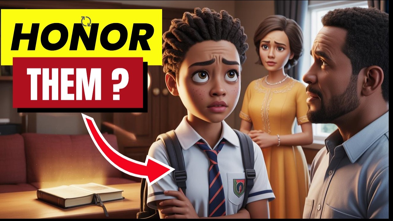 How to Honor Your Parents… Even When You Disagree 😓🙏 Christian Teen Lessons