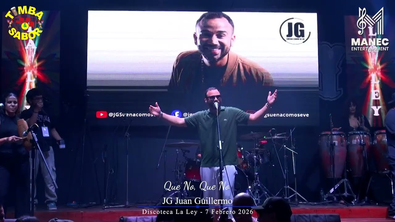 Que No Que No❌JG Juan Guillermo🎵C.C. La Ley 7 Febrero 2026🔥Manec Entertainment