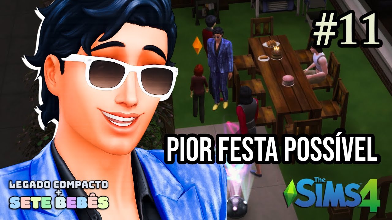🎂 A pior festa de aniversário do desafio | Desafio do Legado Compacto + Desafio dos 7 bebês | EP. 11