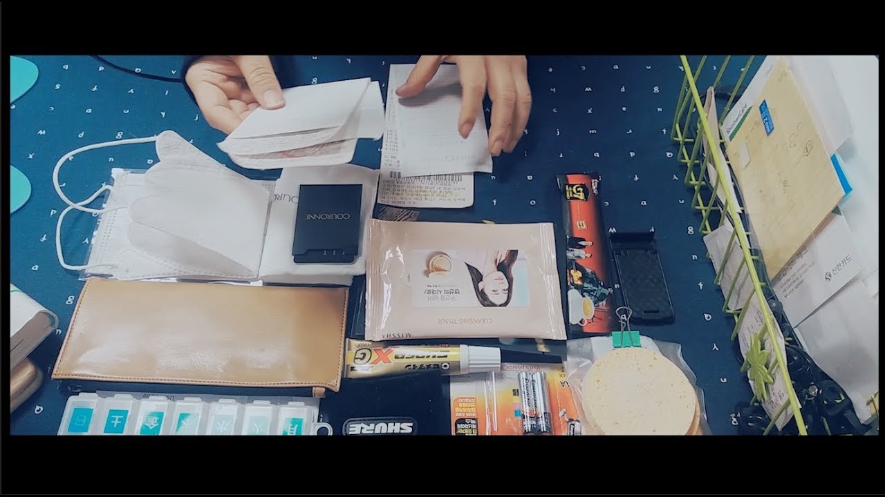 asmr 바구니정리 물건정리 |  talking | The arrangement of goods