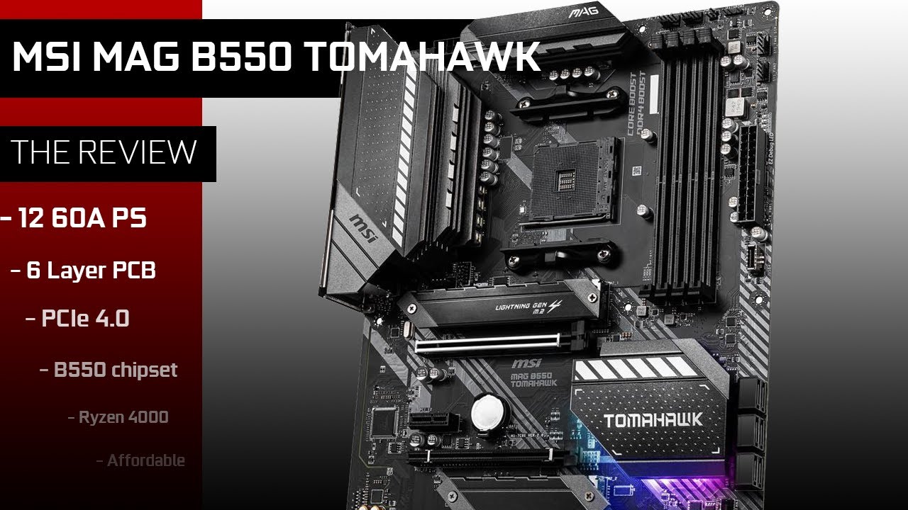 MSI MAG B550 TOMAHAWK: великолепный беспорядок!