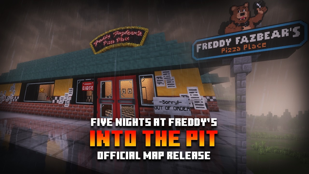 I BUILT AN OFFICIAL 'Into The Pit' Map In MINECRAFT + [DOWNLOAD]