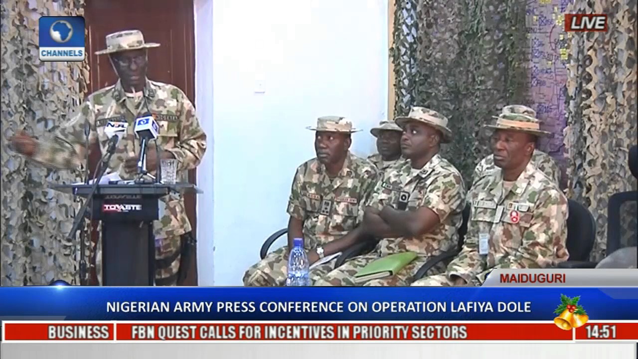 Nigerian Army Updates On Operation Lafiya Dole Pt 6