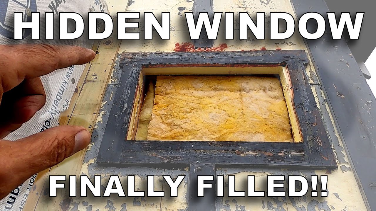 Window Opening Hidden for 10 Years Finally Filled!