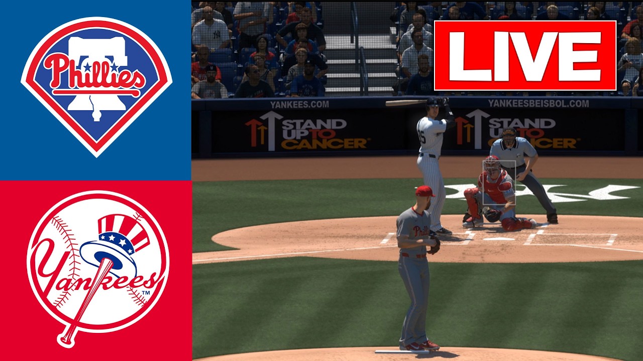 🔴LIVE 🔴New York Yankees vs Philadelphia Phillies / 14/03/26 Spring training /MLB THE SHOW 26