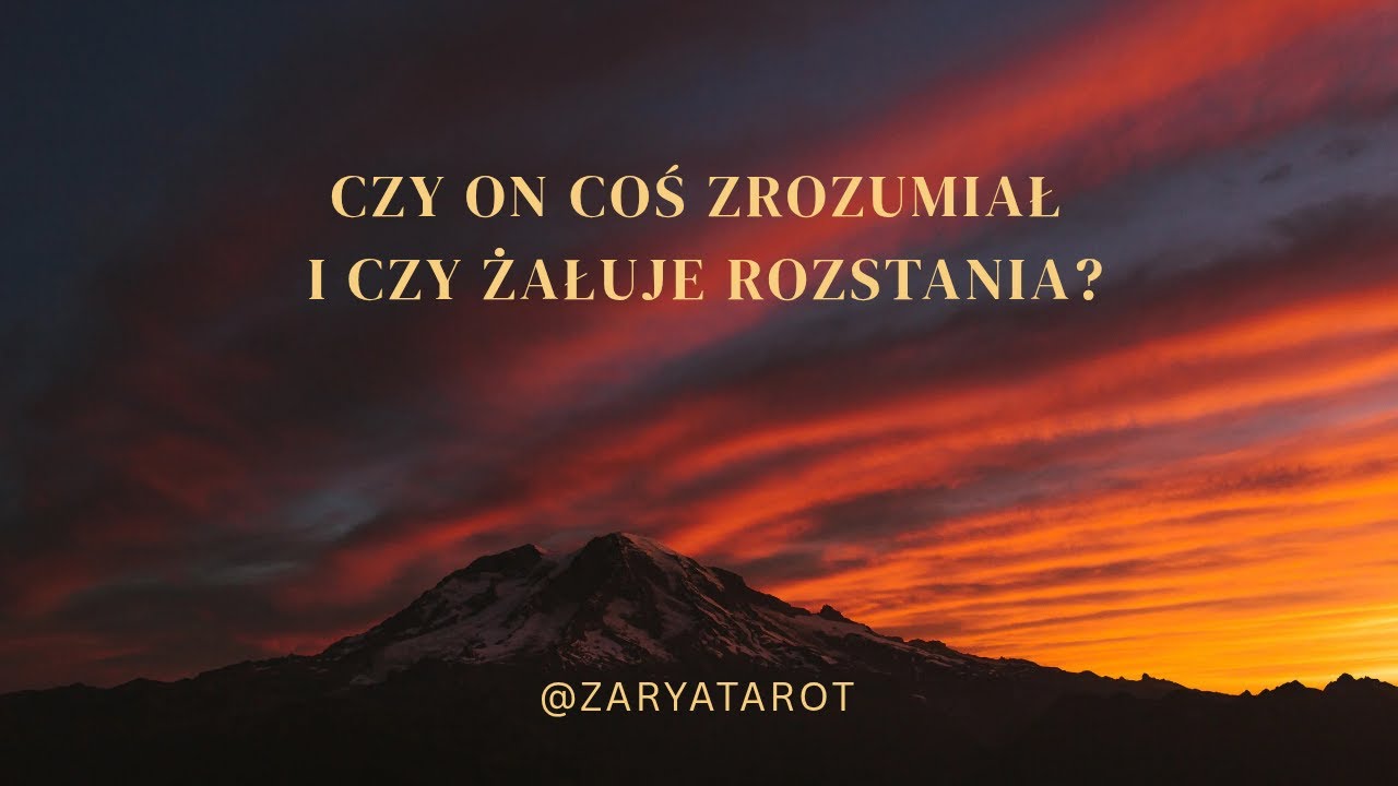 @ZaryaTarot Czy On coś zrozumiał, czy żałuje rozłamu/rozstania z Wami? 🧐🤯💔🔥|2 grupy do wyboru ♦️🃏