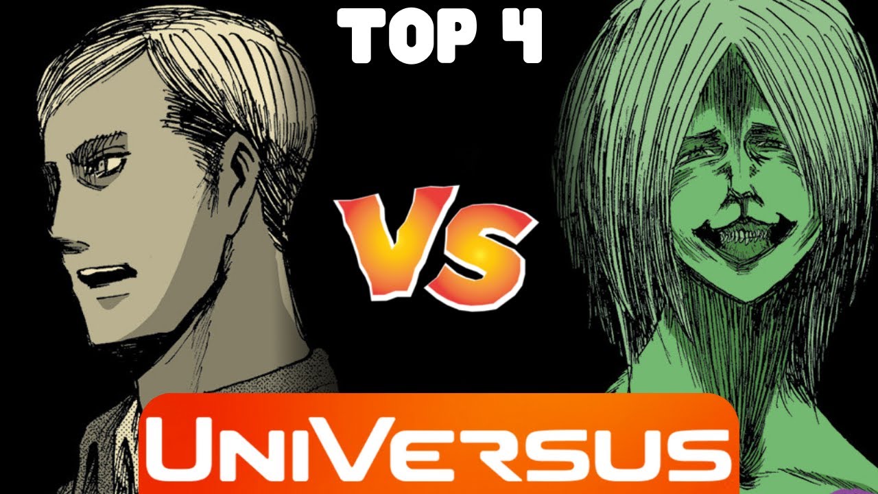 Улыбающийся Титан против Эрвина Смита, 13-го командира | Геймплей UniVersus