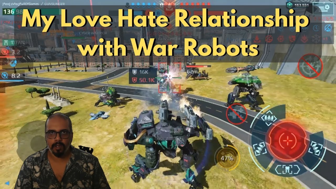 My Love Hate Relationship with War Robots in One Game