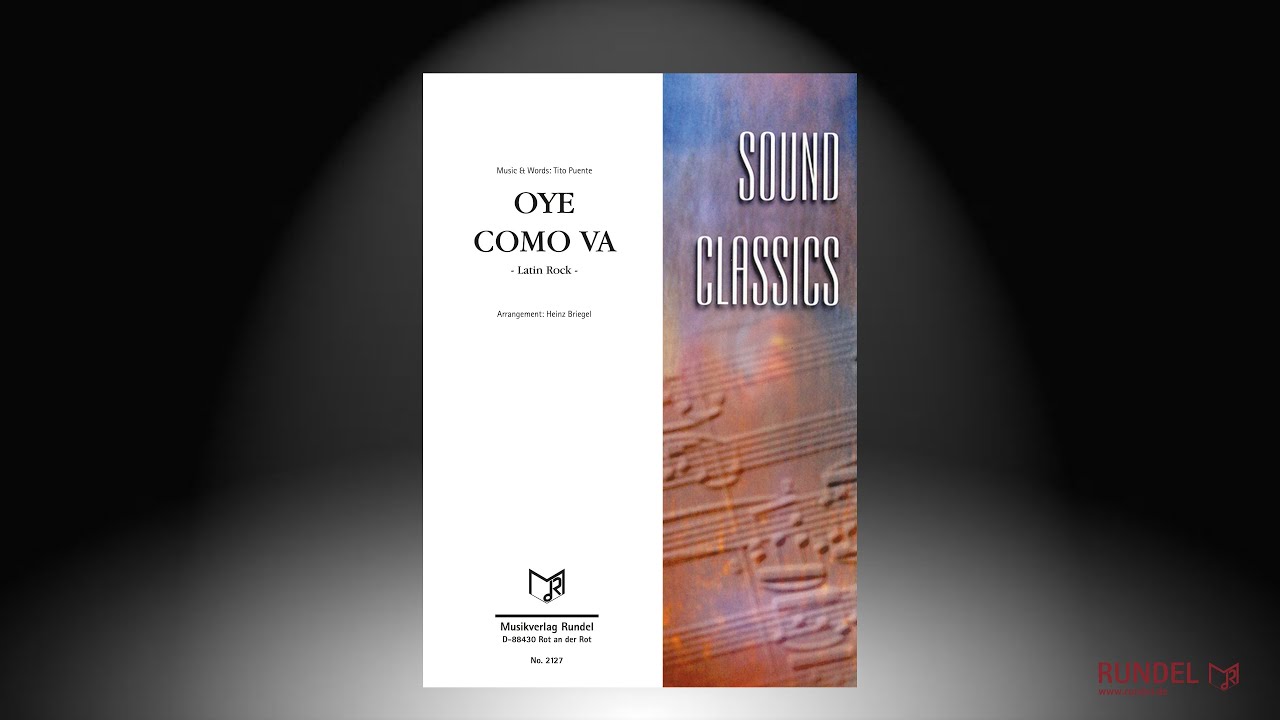 Oye Como Va | Latin Rock | arranged by Heinz Briegel