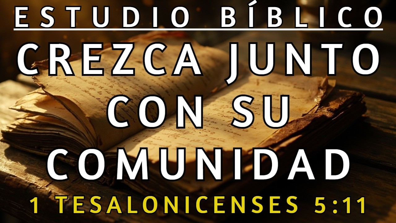 CÓMO TRANSFORMAR TU COMUNIDAD EN UN ESCUDO CONTRA EL DESALIENTO - 1 TESALONICENSES 5:11