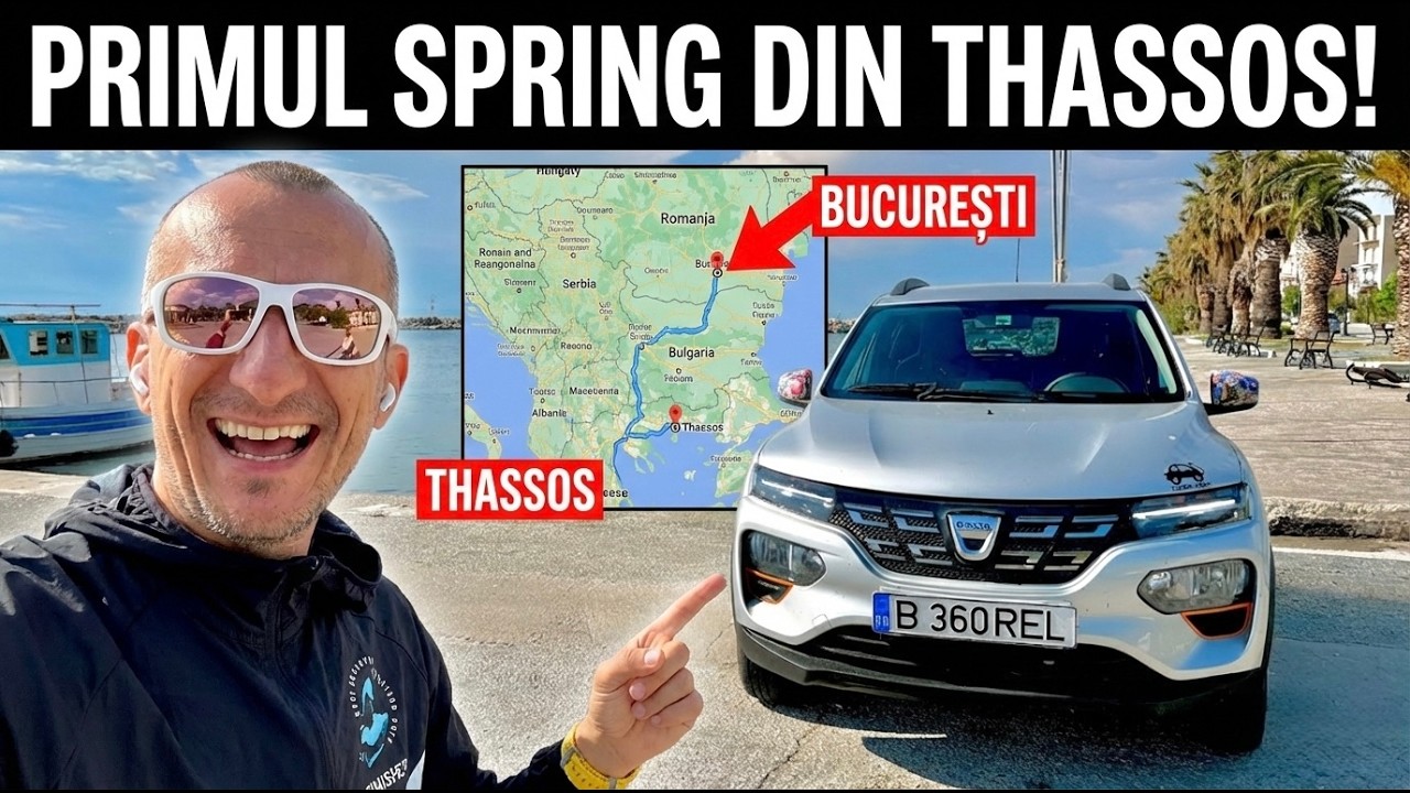 Calatorie electrica spre #Grecia cu #DaciaSpring - EP. 1 [caption available]