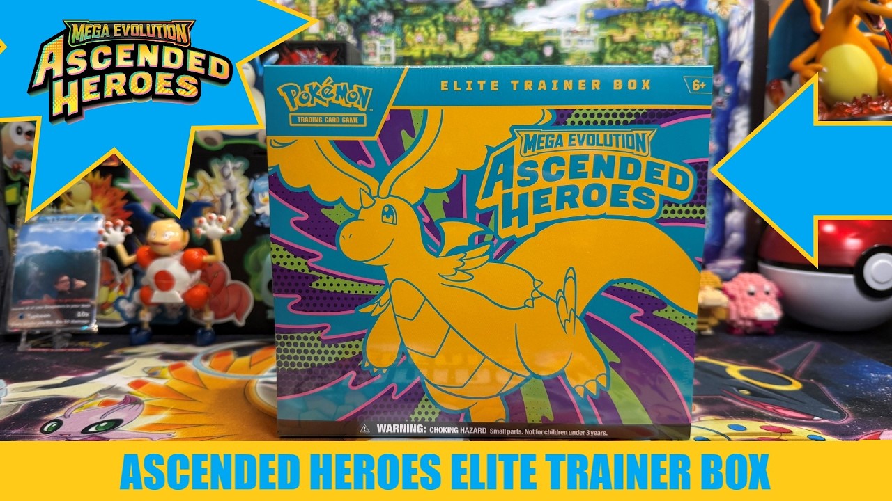 ASCENDED HEROES ETB Opening!