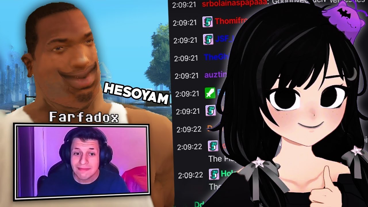 Nimu REACCIONA a Farfadox | San Andreas PERO el CHAT tiene el CONTROL