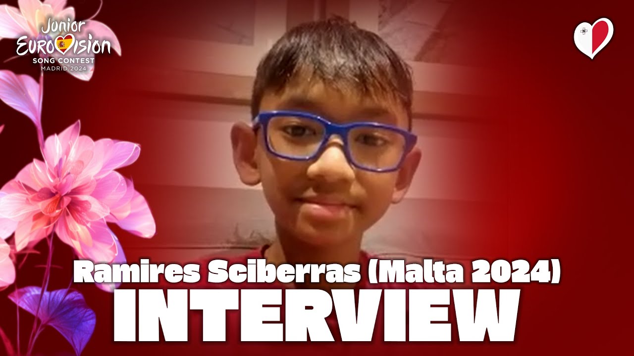 Ramires Sciberras (Junior Eurovision 2024, Malta 🇲🇹) INTERVIEW