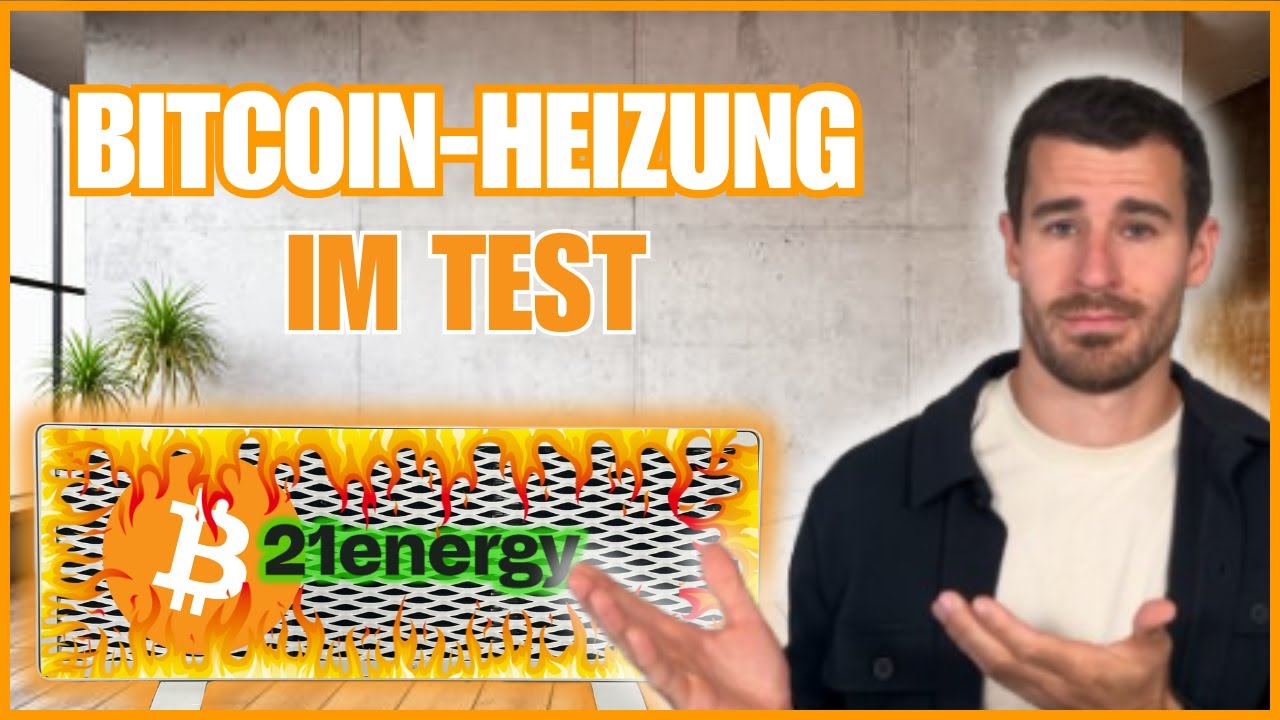 Lohnt sich eine Bitcoin-Miner-Heizung für zu Hause? -  Ofen2 von 21energy ausprobiert!